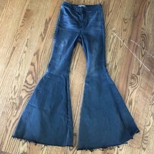 Free people flare pants size 25
